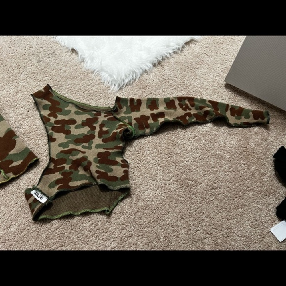 1xBlue camo print tops set - Picture 3 of 6